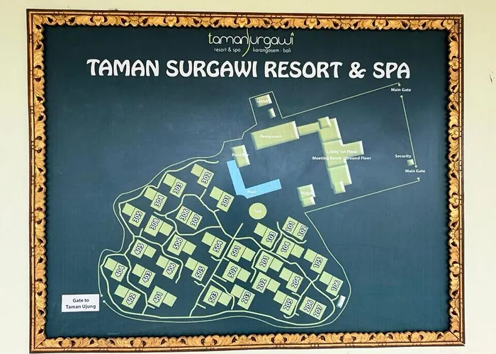 リゾート Taman Surgawi & Jasri